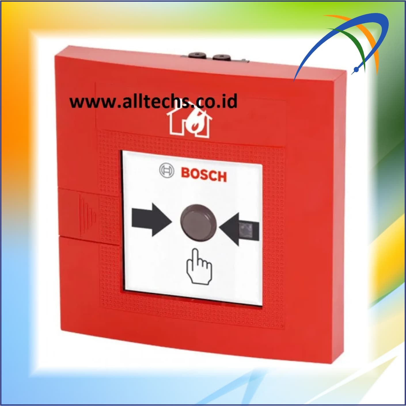 FMC-120-DKM-G-R MANUAL CALL POINT INDOOR, RED