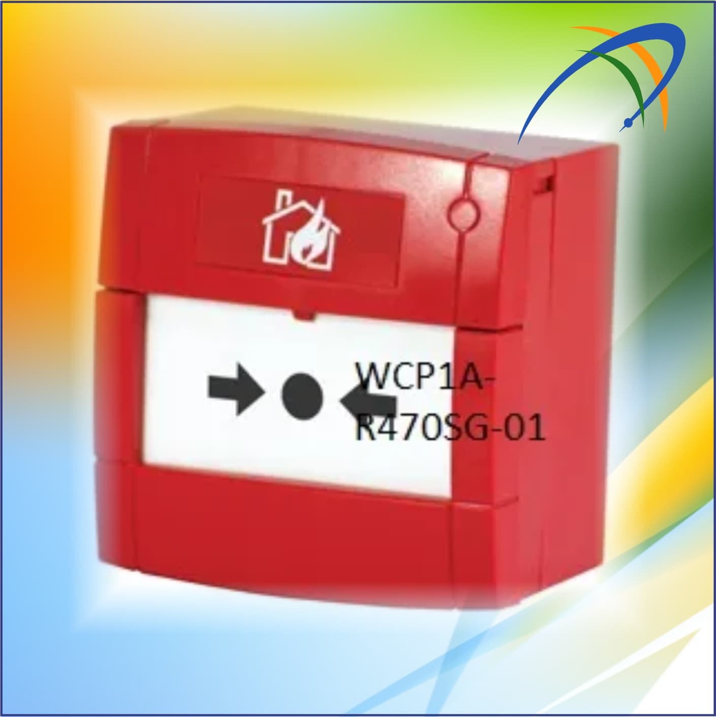 CALL POINTS – SURFACE OUTDOOR CALL POINT WITH 470 OHM RESISTOR AND N.O. CONTACT