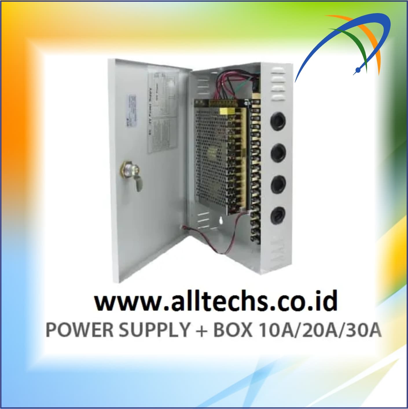 CCTV Power Supply Box 12V DC 20A SPC