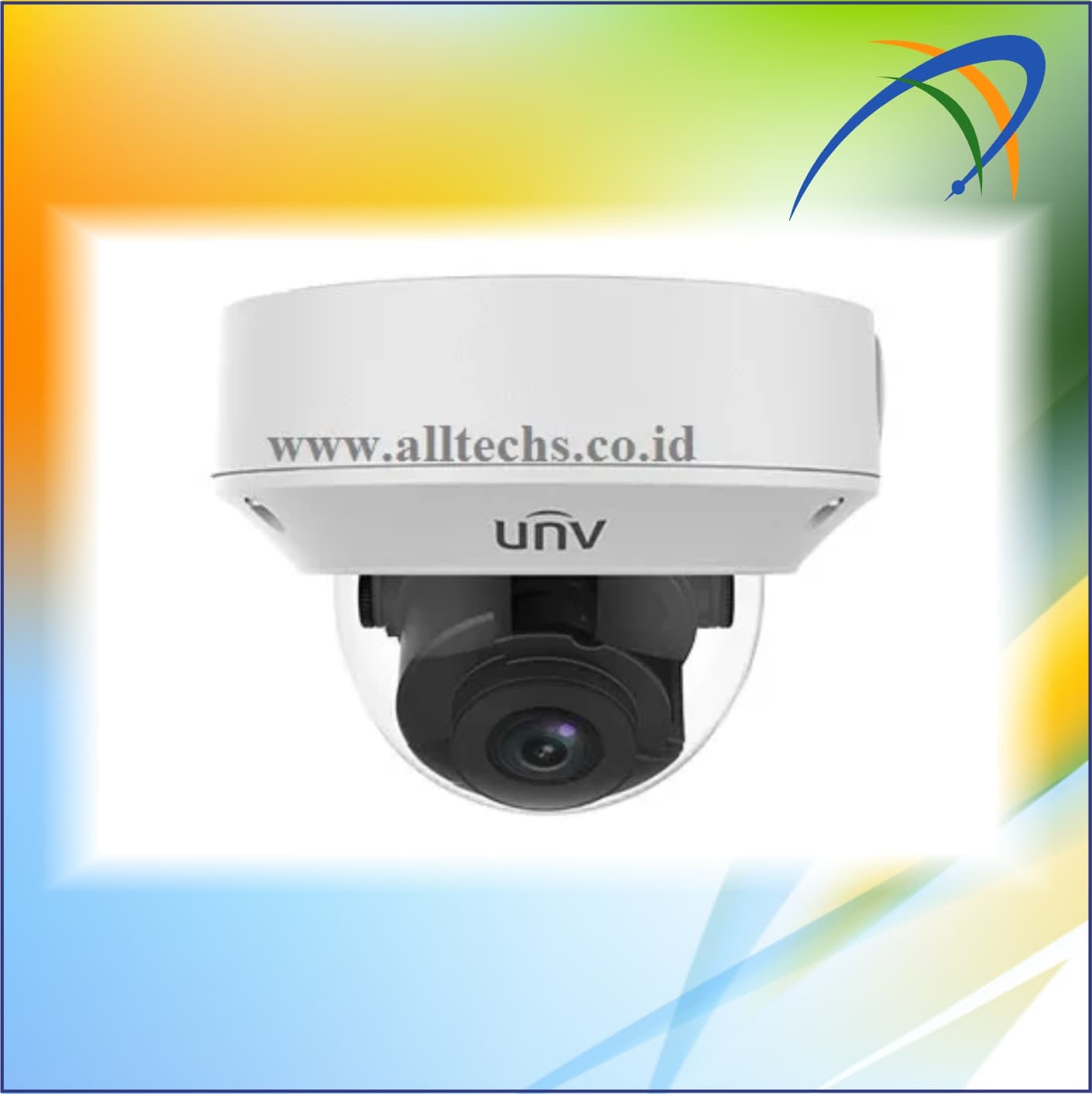 CCTV UNV IPC3238SR3-DVPZ 8MP WDR (Motorized)VF Vandal-resistant Network IR Fixed Dome Camera