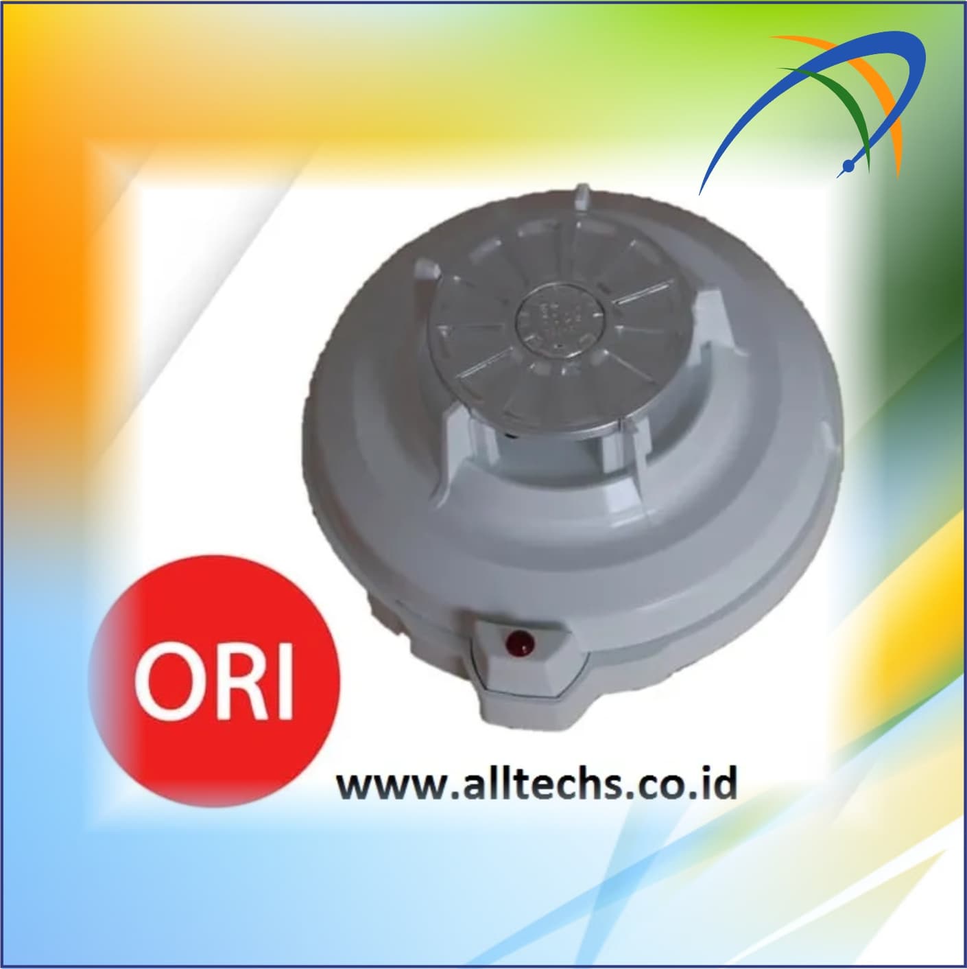 Fire Alarm Fixed Temperatur Heat Detector Horing Lih AH-992