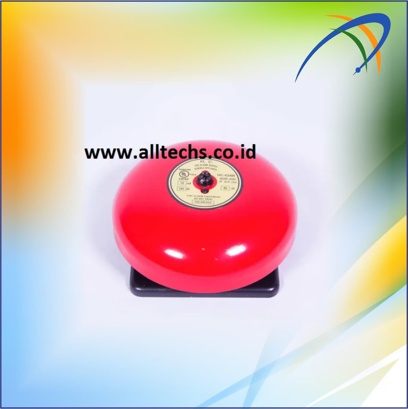 Fire Alarm HC-624 Alarm Bell Hong Chang HC624 ALARMBELL