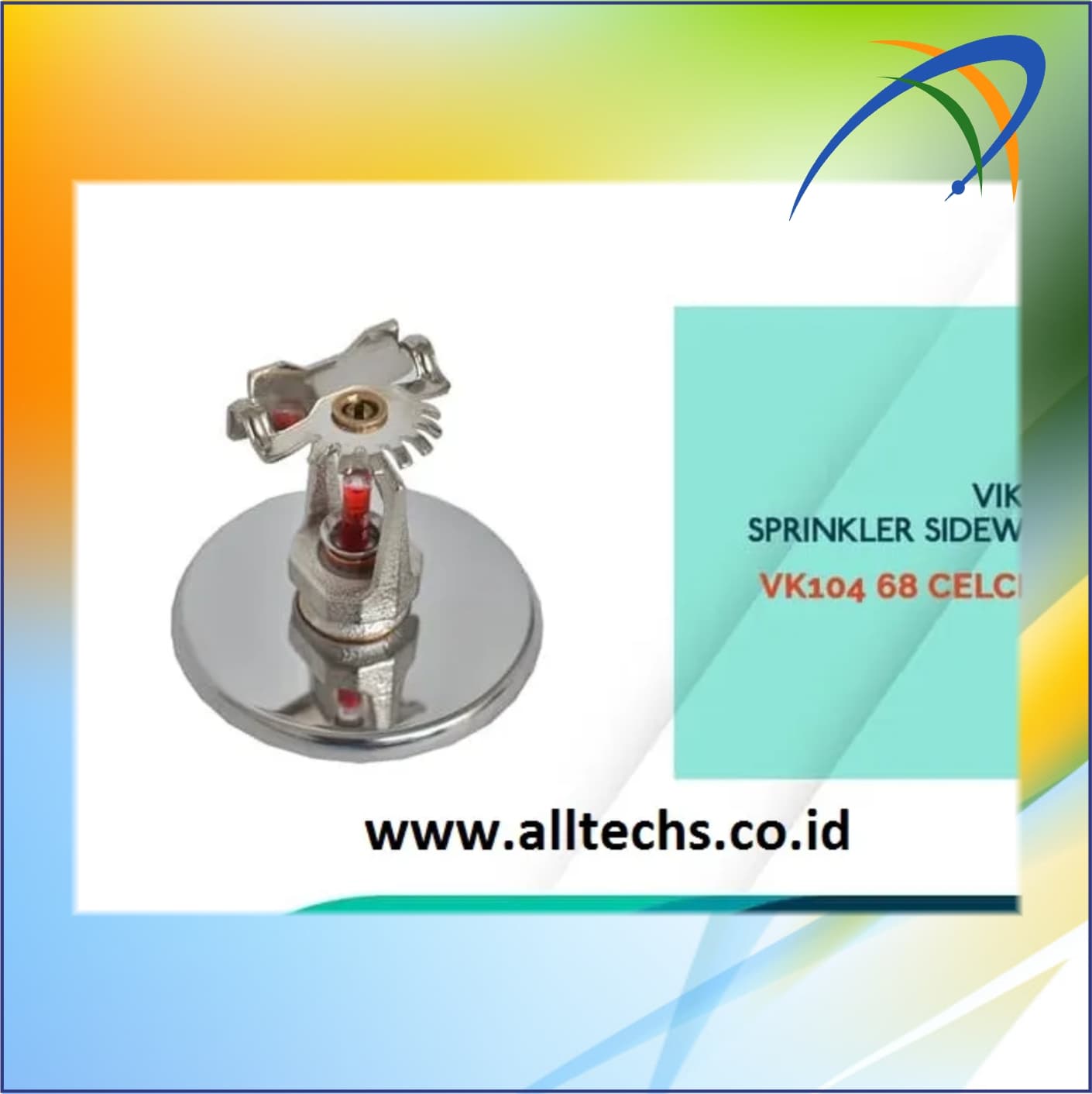 Fire Sprinkler Sidewall 68 C Viking VK104