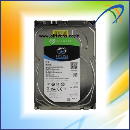 hardisk khusus cctv 3 tera seagate skyhawk