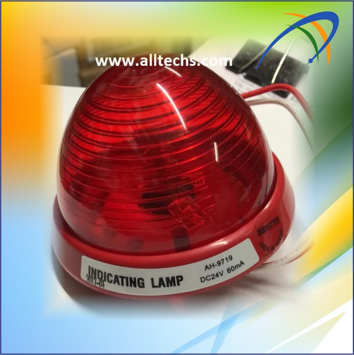 Lampu indicator Fire alarm led merk hong chang tipe HC 300L