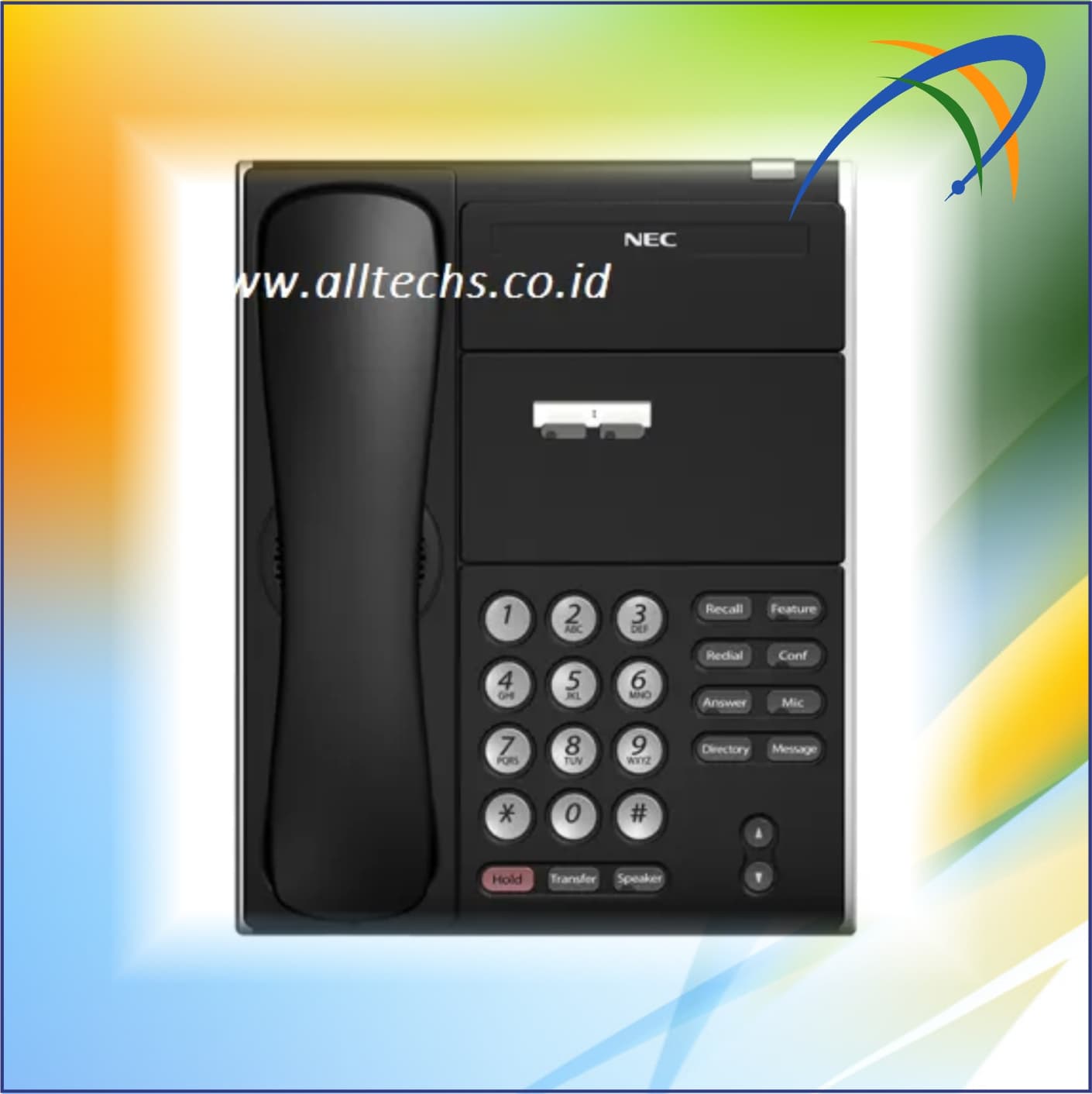 NEC ITL-2E-1P (BK) TEL DT710 IP Telephone