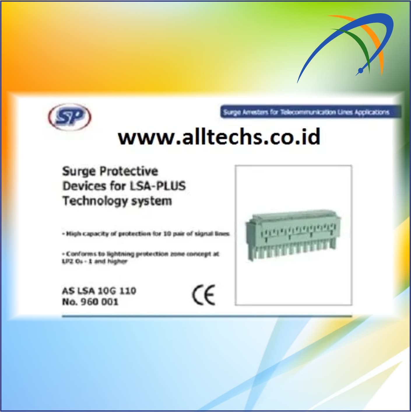 Surge Arrester for Telecomunication Line Applications