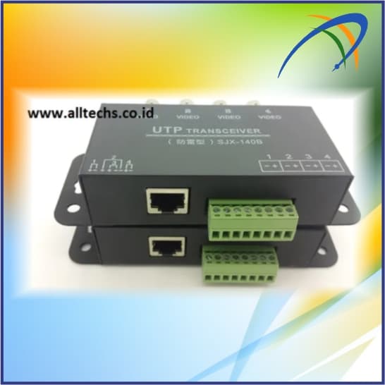 VIDEO BALUN 4CH / 4 CHANNEL AHD-HDTVI-HDCVI-ANALOG